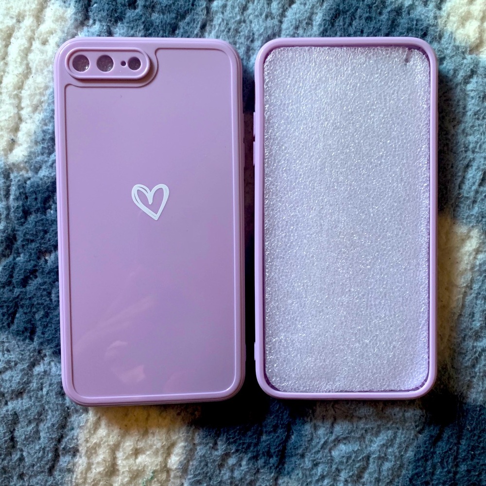 6P/7P/8P Purple silicon phone case